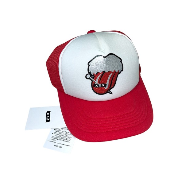 Number (N)ine x God Selection XXX Rolling Stones Trucker Hat
